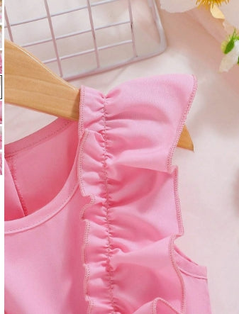 Girls Cute Bow Summer