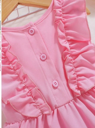 Girls Cute Bow Summer